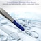 A2Z Scilab Flat Hollow Handle Tweezers, Curved Serrated Head 4.75L, Stainless Steel, Blue Band A2Z-ZR896 - alternate 4